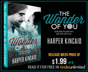 THEWONDEROFYOU LIVEKU 1 300x247 The Wonder of You by Harper Kincaid Blog Tour
